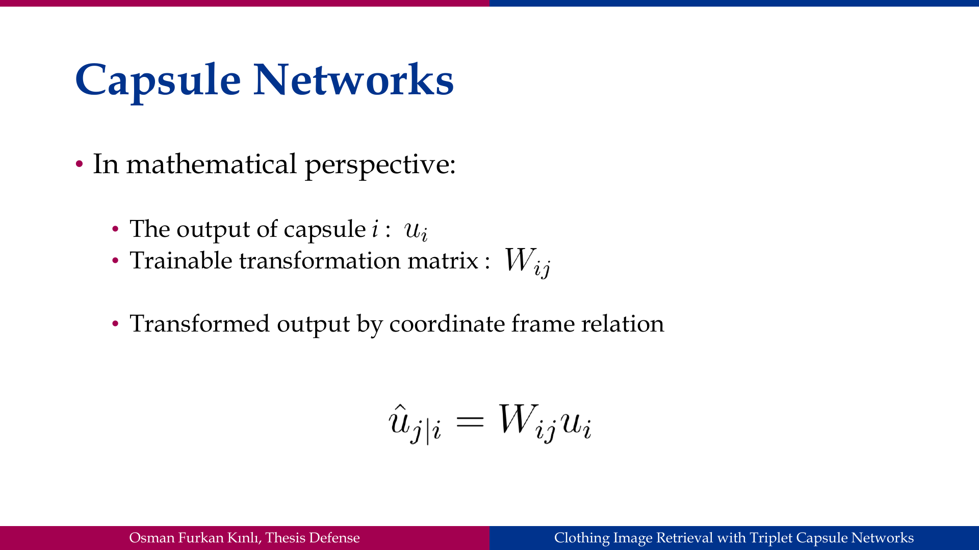 Slide 24: Capsule Networks
