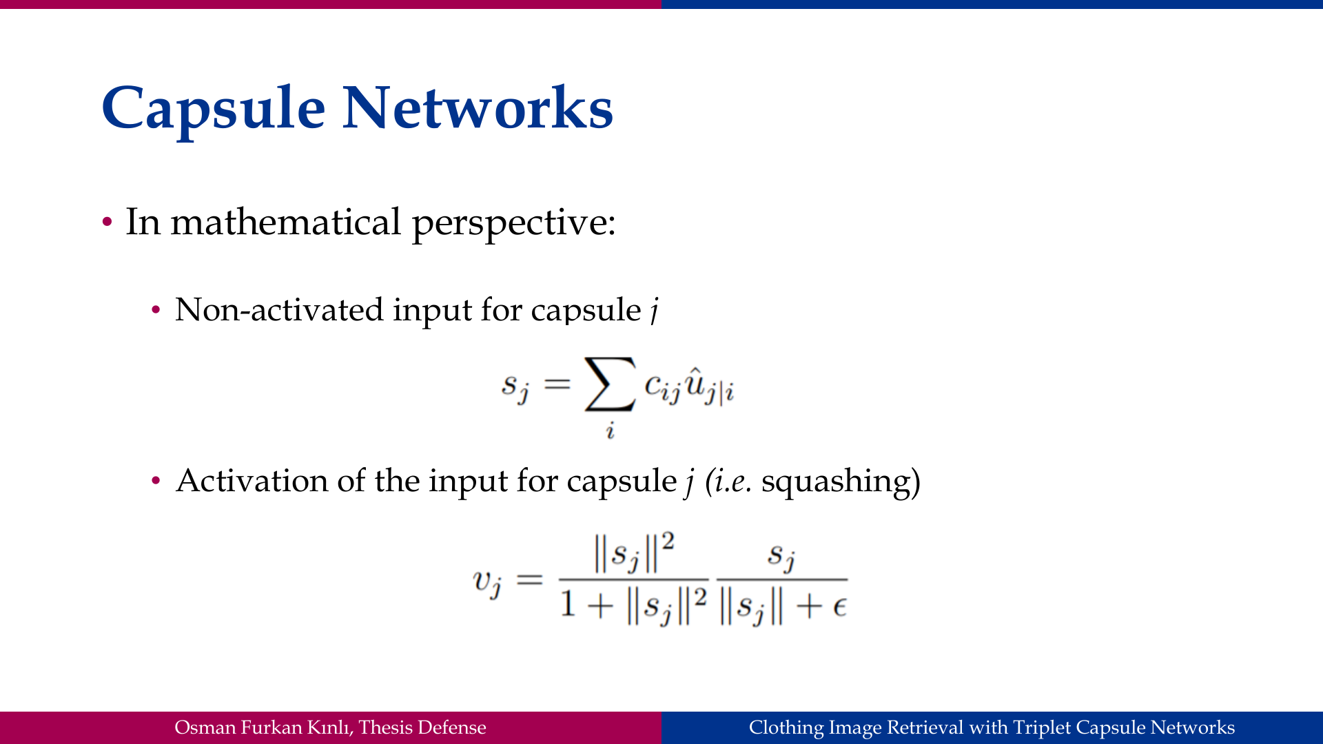 Slide 26: Capsule Networks