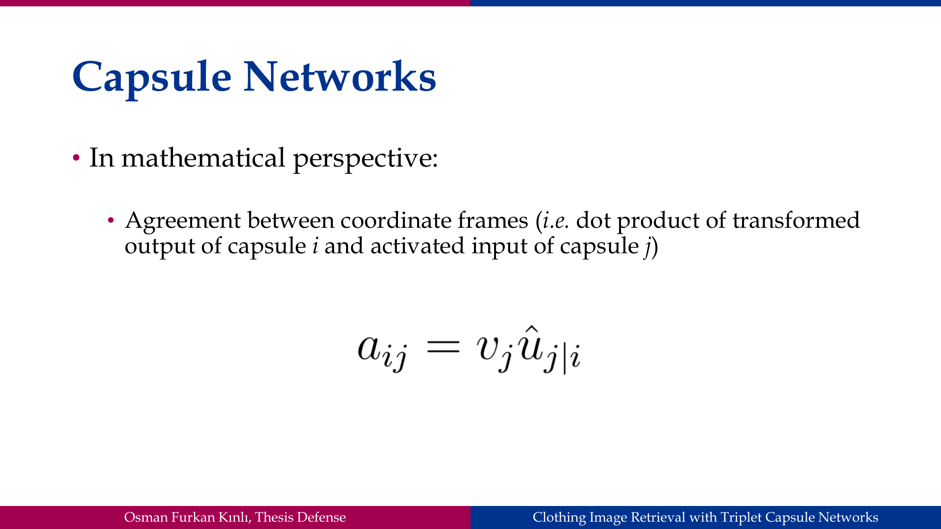 Slide 27: Capsule Networks