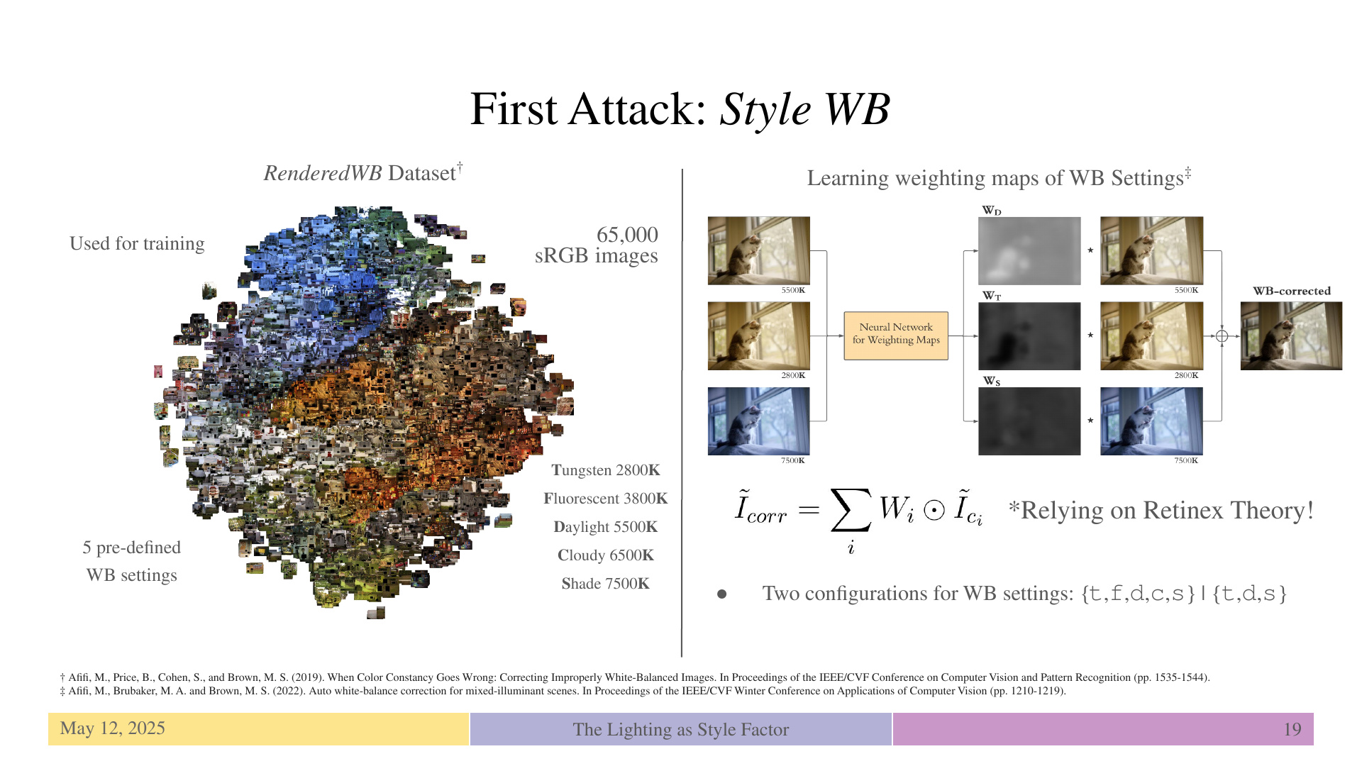 Slide 19: First Attack: Style WB